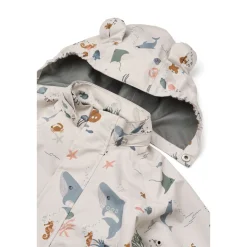Liewood Manu Regenbekleidungsset Sea creature / Sandy New