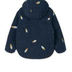 Liewood MARA Fleecejacke Rocket / Classic navy / Embroidery Hot