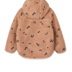 Liewood MARA Fleecejacke Berry / Pale tuscany / Embroidery Outlet