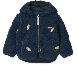Liewood Mara Fleecejacke mit Ohren Rocket / Classic navy / Embroidery Sale