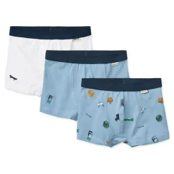 Liewood MARVIN Boxershorts 3er-Pack Fun / Crisp white / beach blue / mix Hot