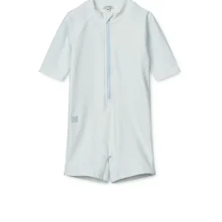 Liewood Max Schwimm-Jumpsuit Seersucker Y/D stripe Pure sky / Creme de la creme Sale