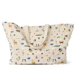 Liewood Maxi Tragetasche Around the world / Sandy Outlet