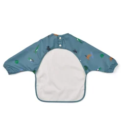 Liewood MERLE Bedrucktes Ärmellätzchen Fun / Beach blue New