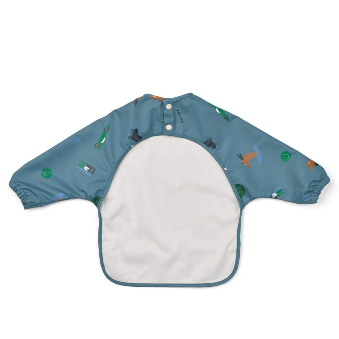 Liewood MERLE Bedrucktes Ärmellätzchen Fun / Beach blue New