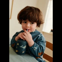 Liewood MERLE Bedrucktes Ärmellätzchen Arctic Sea /Ocean view Outlet