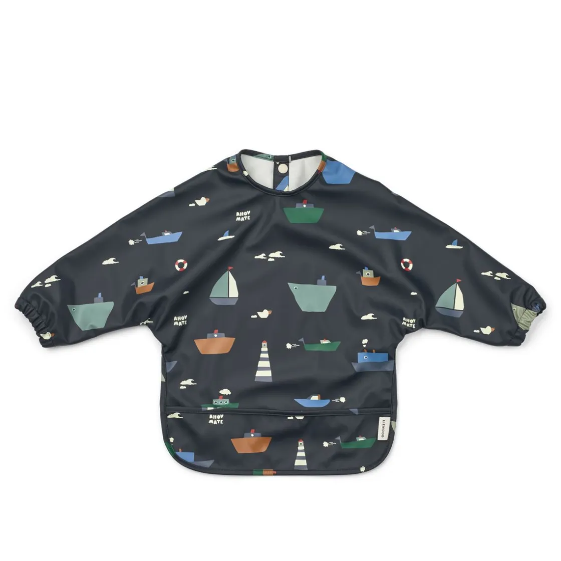 Liewood MERLE Bedrucktes Ärmellätzchen Sailing / Classic navy Sale