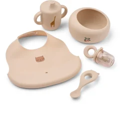 Liewood MILEAH Baby-Geschirr-Set Apple blossom Hot