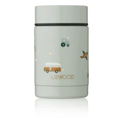 Liewood Nadja Essensbehälter Vehicles/dove blue mix