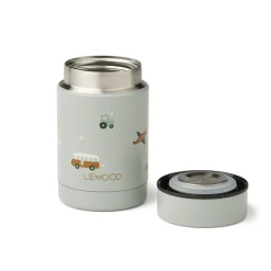 Liewood Nadja Essensbehälter Vehicles/dove blue mix