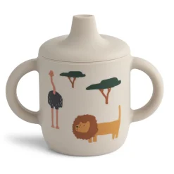 Liewood NEIL Trinkbecher Safari sandy mix New