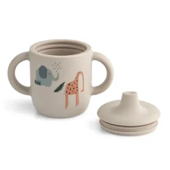 Liewood NEIL Trinkbecher Safari sandy mix New