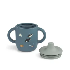 Liewood NEIL Trinkbecher Arctic Sea /Ocean view Clearance