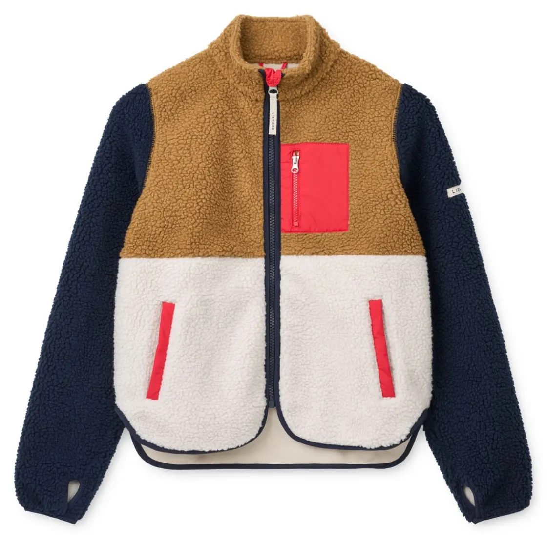 Liewood Nelson Fleecejacke Für Erwachsene Midnight navy multi mix Best