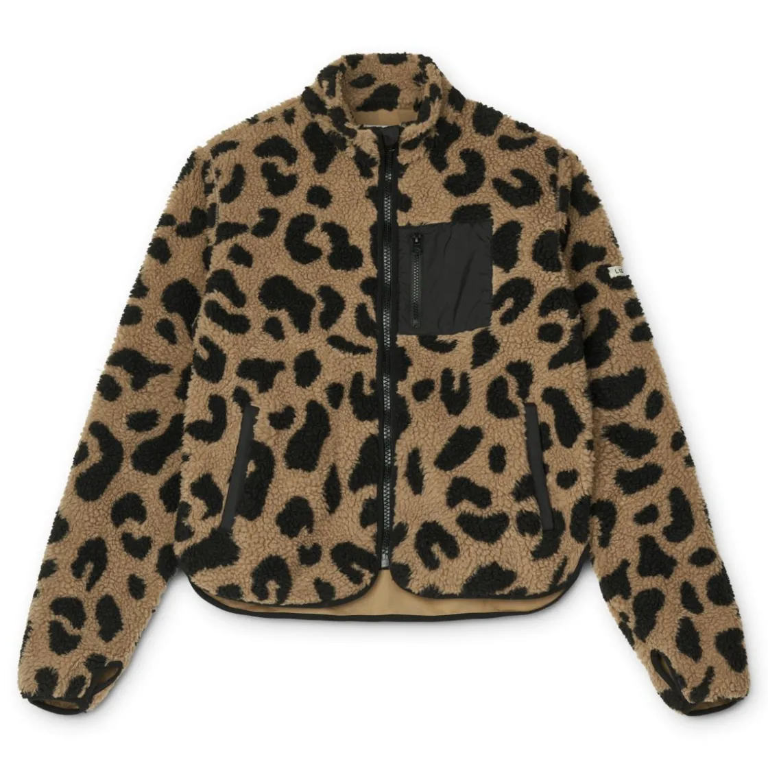 Liewood Nelson Fleecejacke Für Erwachsene Mega leo / Oat mix Clearance