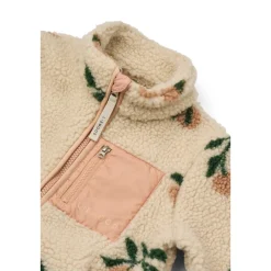 Liewood Nolan Fleecejacke Peach / Sea shell Hot