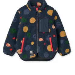 Liewood Nolan Fleecejacke Universe / Classic navy New