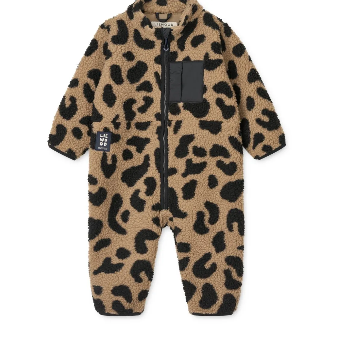 Liewood NOLANO Fleece-Einteiler Mega leo / Oat mix Best