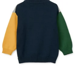 Liewood ORLANE Strickpullover mit Stickerei Panda / Mist / Classic navy multi mix Best