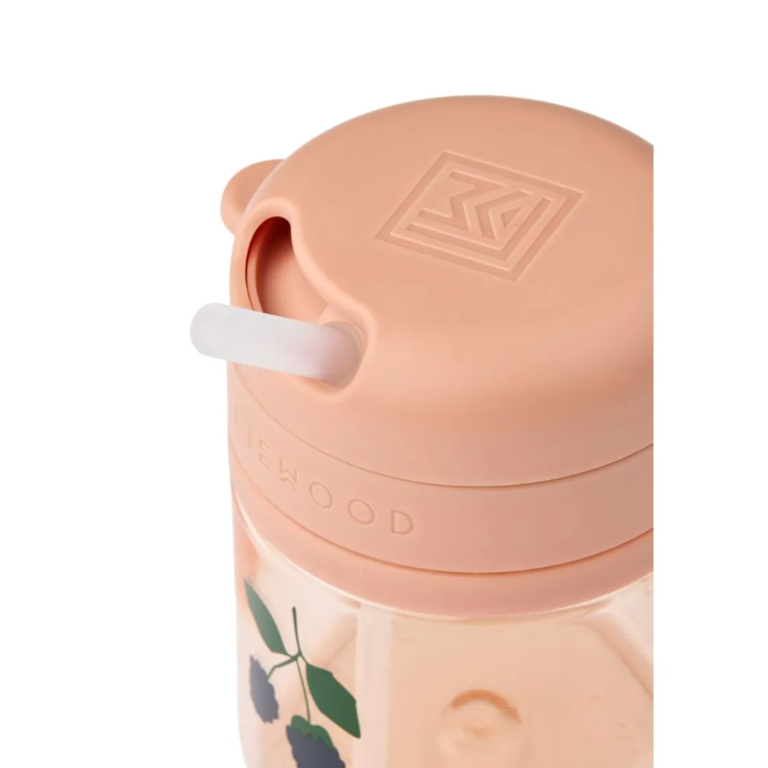 Liewood PAVIA Tritan-Becher mit Strohhalm Berry / Pale Tuscany Clearance