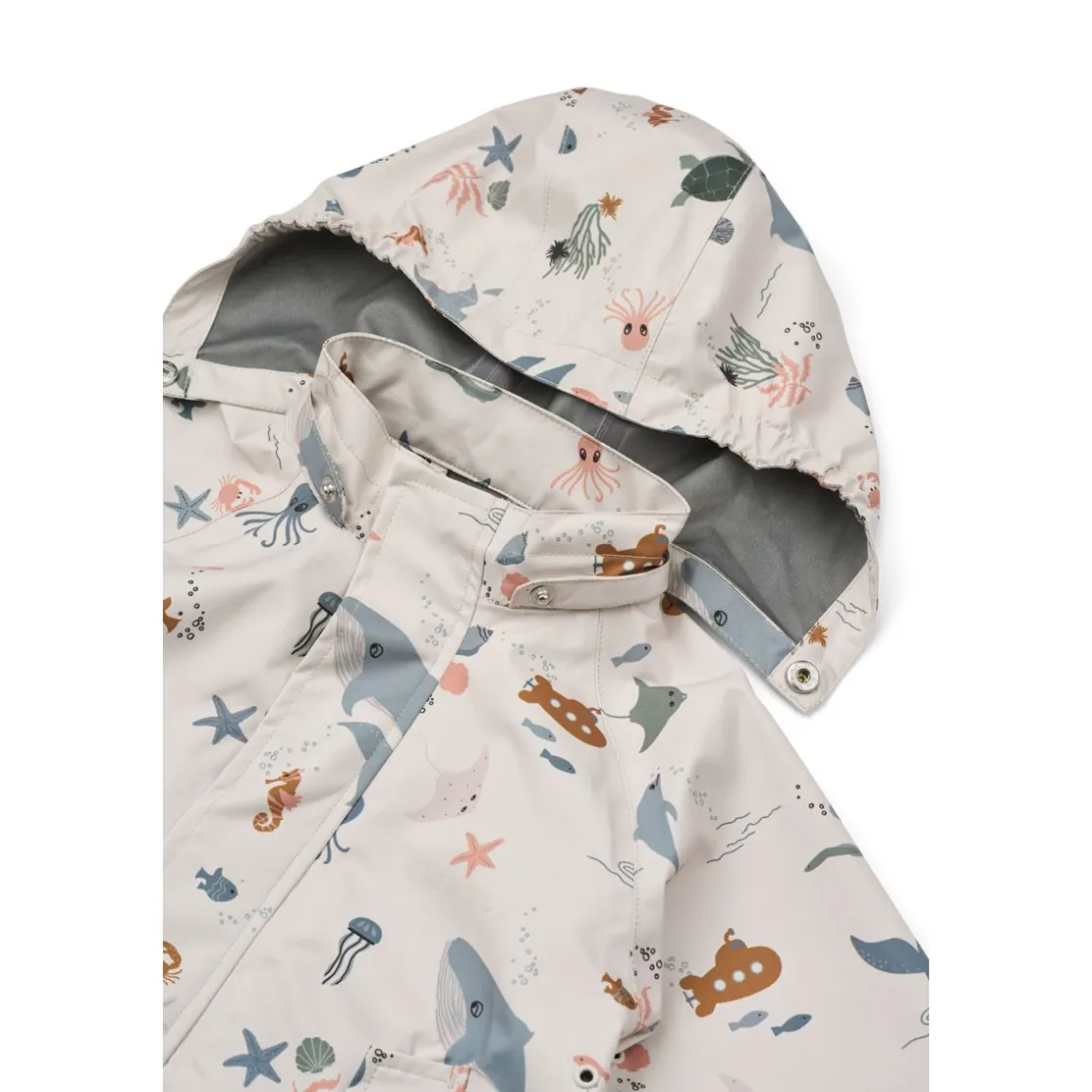 Liewood PEDIA Regenbekleidungsset Sea creature / Sandy Sale