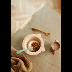 Liewood Peony Schale mit Saugnapf 2er-Pack Mustard / tuscany rose mix Clearance