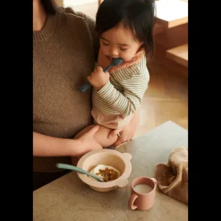 Liewood Peony Schale mit Saugnapf 2er-Pack Mustard / tuscany rose mix Clearance