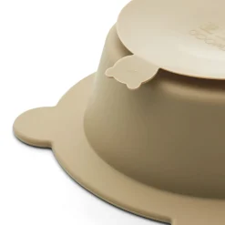 Liewood Peony Schale mit Saugnapf 2er-Pack Sandy / Oat Discount