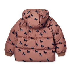 Liewood Polle Daunenjacke Horses / Dark rosetta