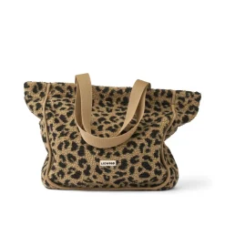 Liewood REED Fleece-Tragetasche Mega leo / Oat mix Discount