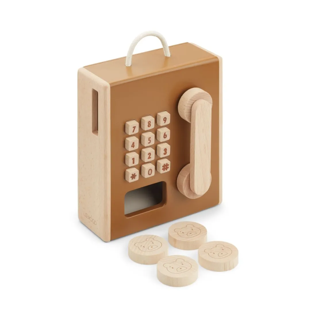 Liewood Rufus Münztelefon Golden caramel multi mix Discount