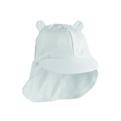 Liewood Senia Sonnenhut Seersucker Y/D stripe Pure sky / Creme de la creme Clearance