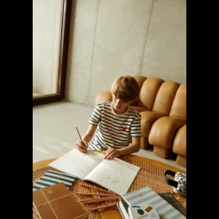 Liewood Sixten Gestreiftes T-Shirt aus Baumwolle Y/D stipes Classic navy / Creme de la creme Discount