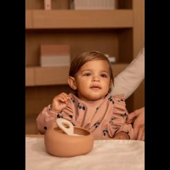 Liewood Sparia Schale mit Löffel Tuscany rose / Apple blossom Hot