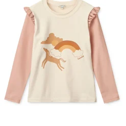 Liewood Tenley Badeshirt mit Aufdruck Pale tuscany / Ecru Online