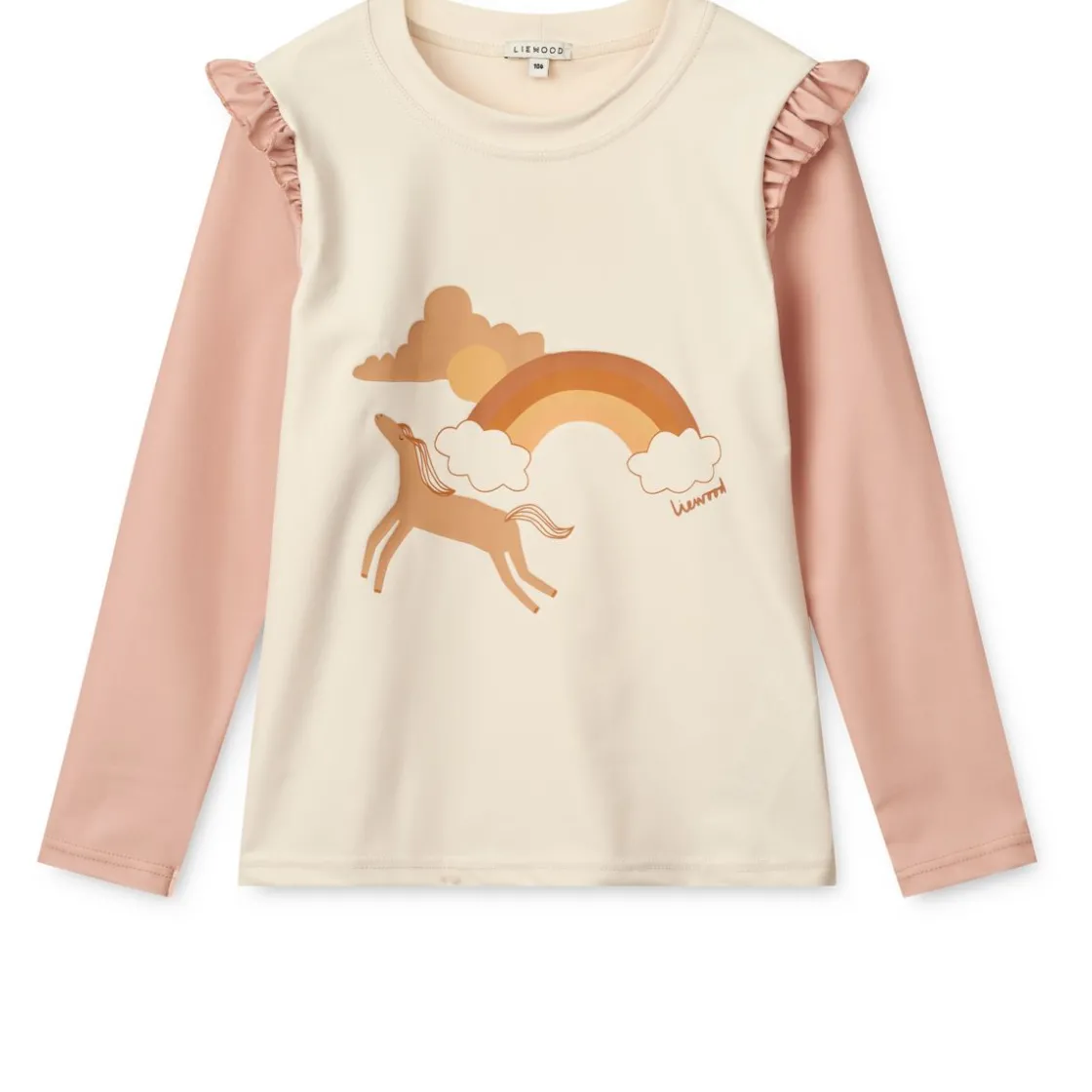 Liewood Tenley Badeshirt mit Aufdruck Pale tuscany / Ecru Online