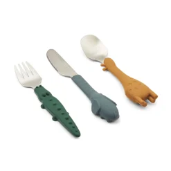 Liewood Tove Besteckset Golden caramel mix New