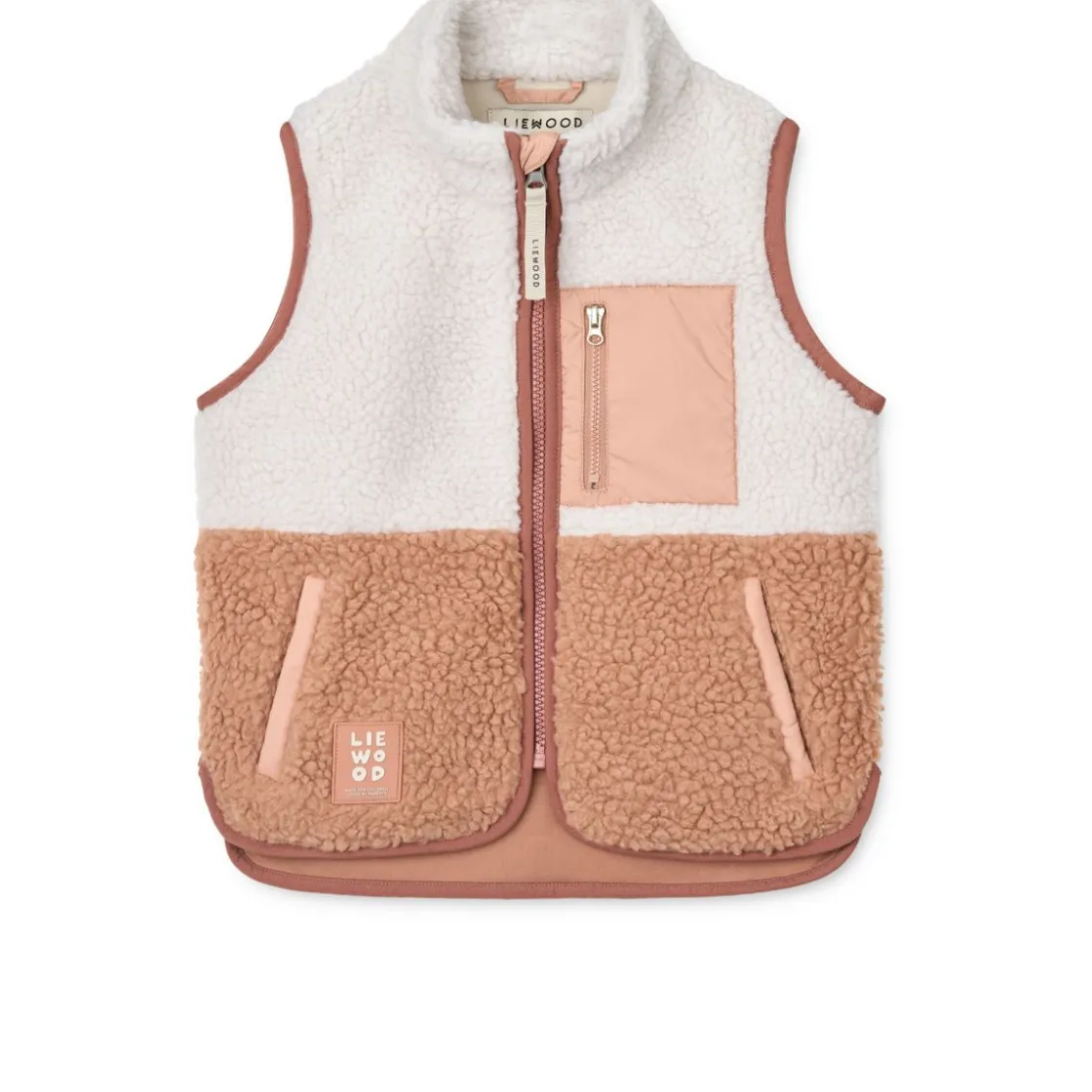 Liewood VADA Fleeceweste Tuscany rose multi mix Best