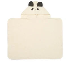 Liewood VILAS Baby Kapuzenhandtuch Creme de la creme Online