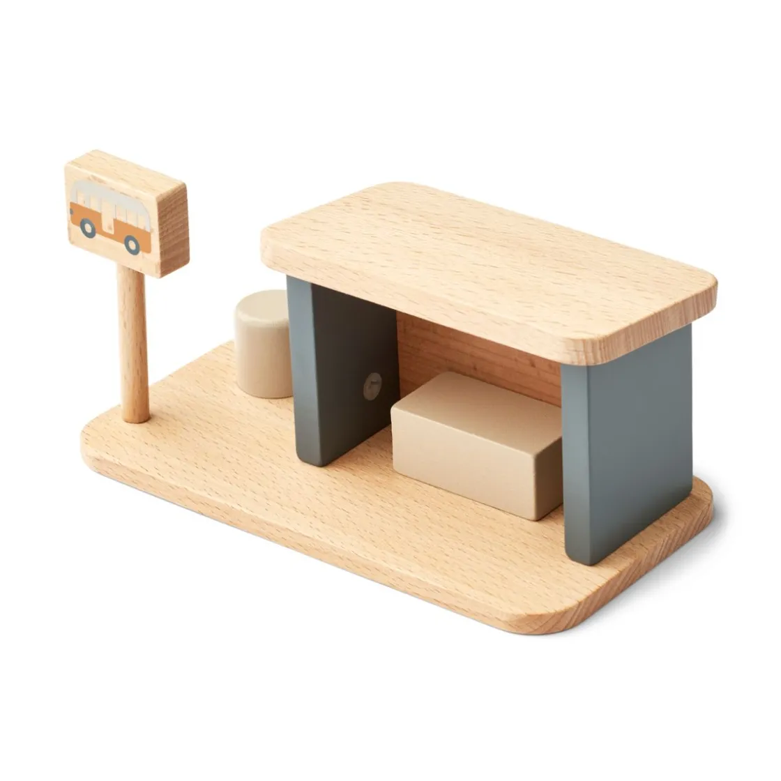 Liewood Village Bushaltestelle Whale blue mix Hot