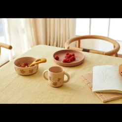 Liewood VIVI Silikon Geschirrset Butterfly / Apple blossom Clearance