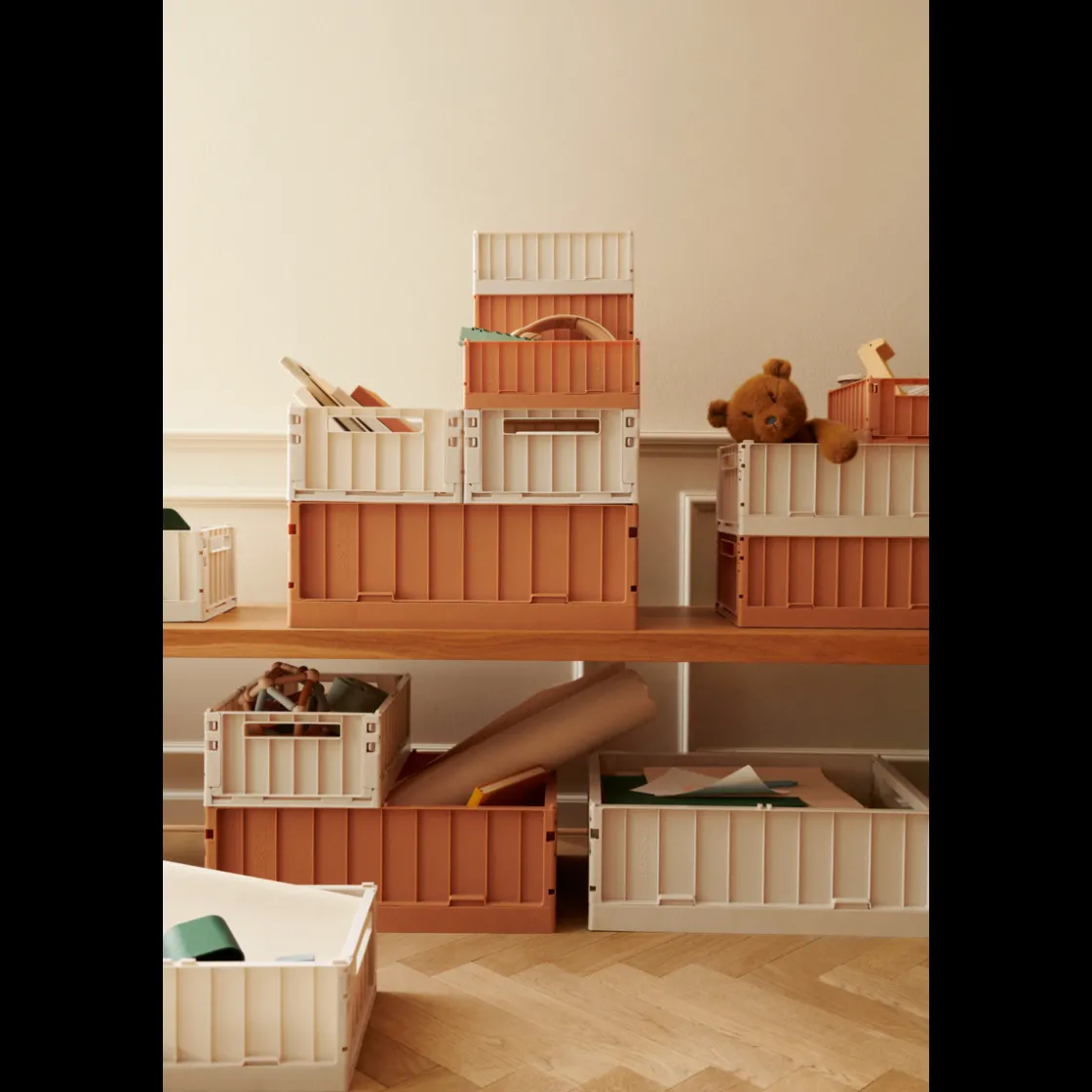 Liewood Weston Aufbewahrungsbox Groß Tuscany rose New