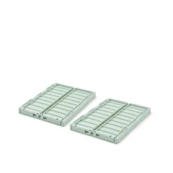 Liewood WESTON Aufbewahrungsbox Klein, 2er-Pack Light Peppermint Clearance