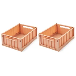 Liewood WESTON Aufbewahrungsbox Klein, 2er-Pack Tuscany rose Hot