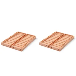 Liewood WESTON Aufbewahrungsbox Klein, 2er-Pack Tuscany rose Hot