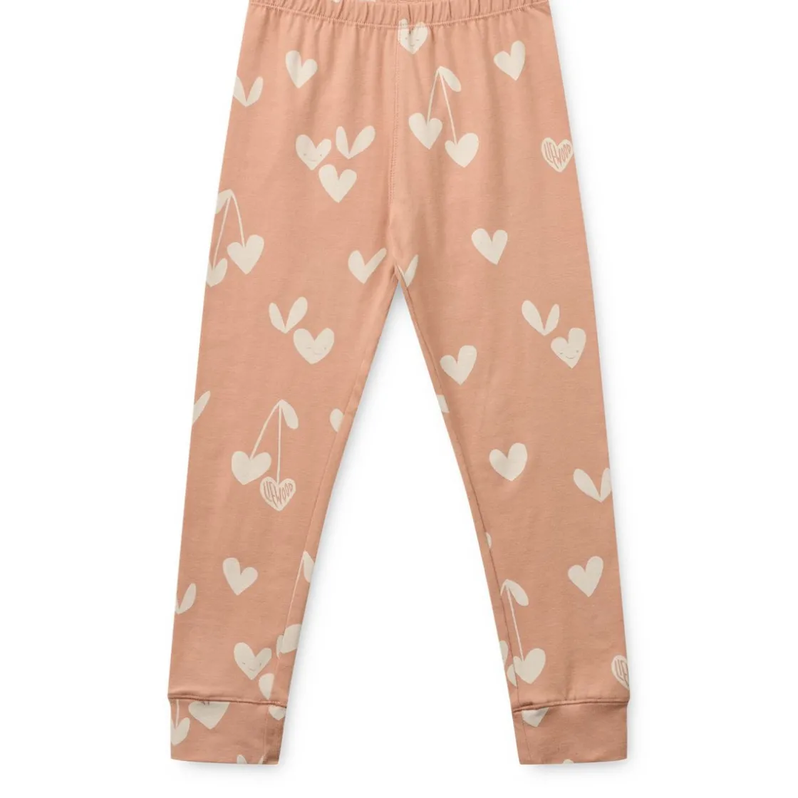 Liewood WILHELM bedrucktes Pyjama-Set Heart / Sweetheart / Pale tuscany / mix Outlet