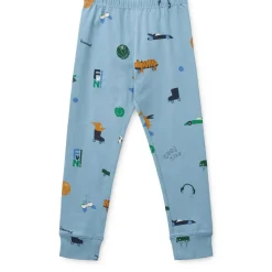 Liewood WILHELM bedrucktes Pyjama-Set Dog / fun / beach blue / mix Online
