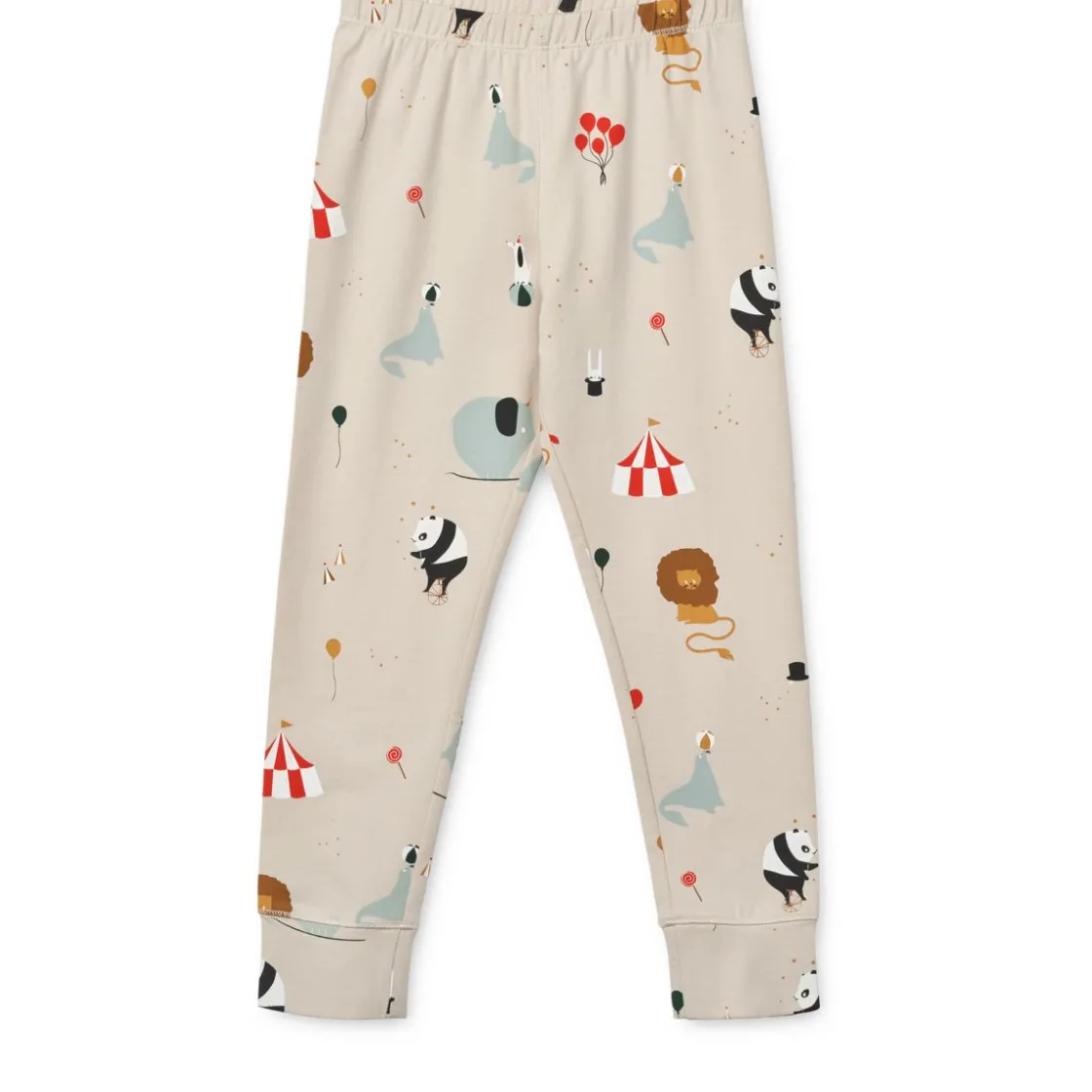 Liewood WILHELM Bedrucktes Pyjama-Set Circus / Sandy Discount