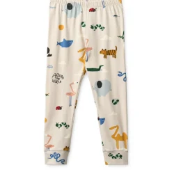 Liewood WILHELM bedrucktes Pyjama-Set Around the world / Sandy Online