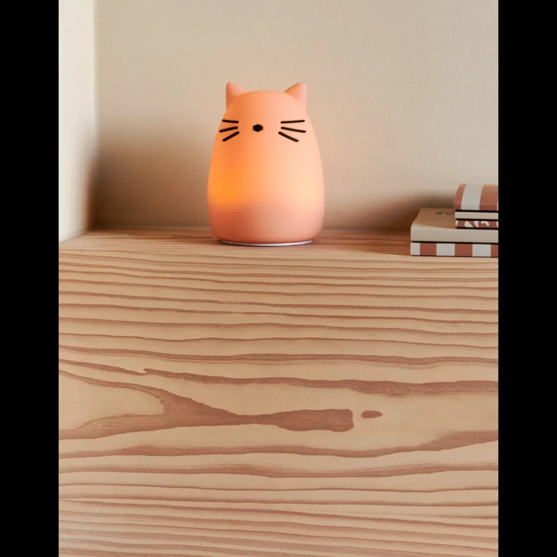 Liewood Winston Nachtlicht Cat rose Hot